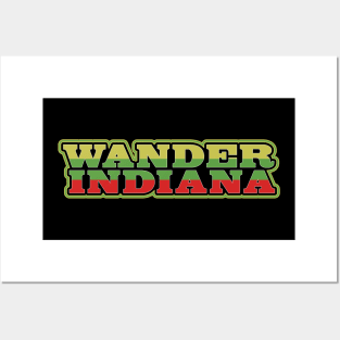 Wander Indiana Posters and Art